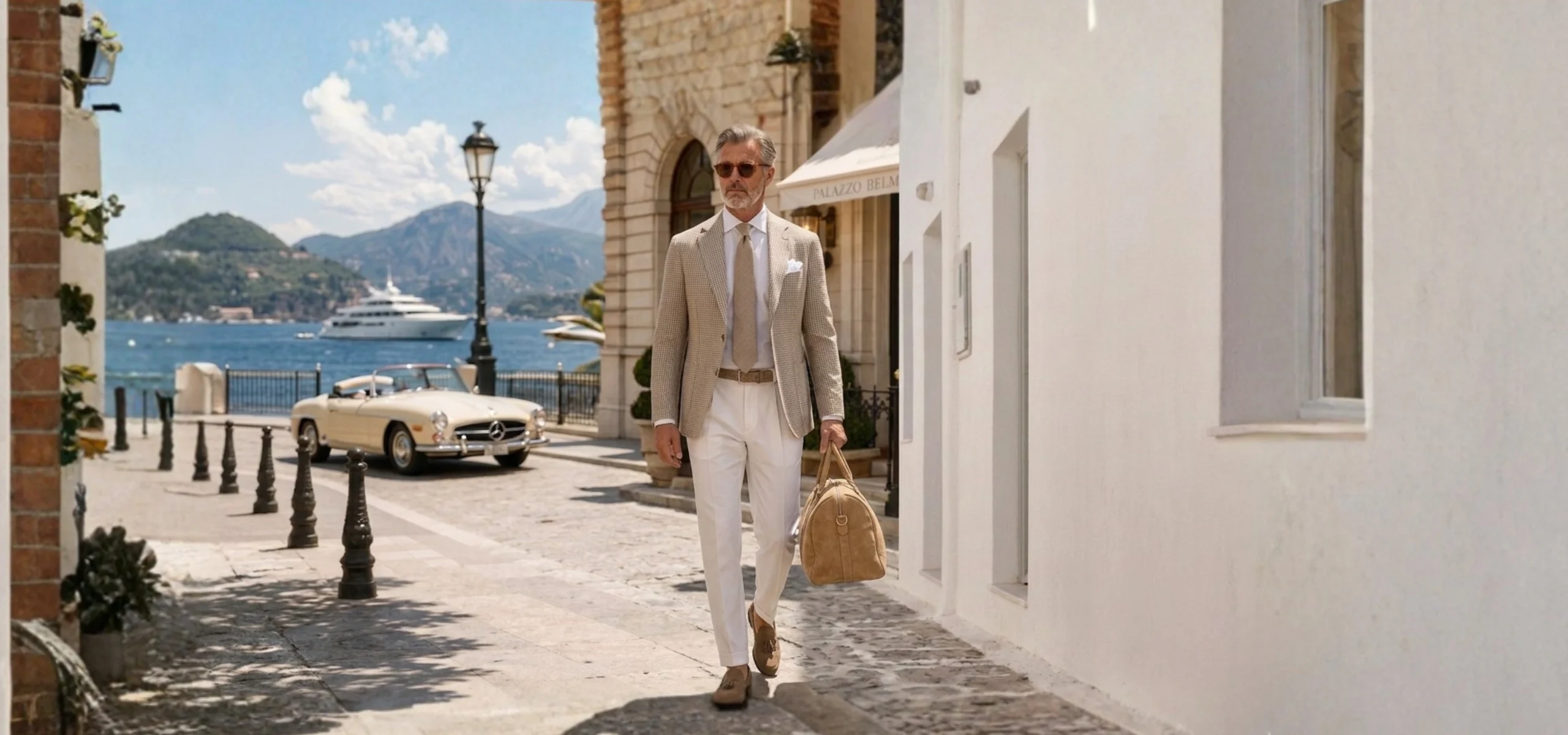 Mens outfit by italian brand Farfa